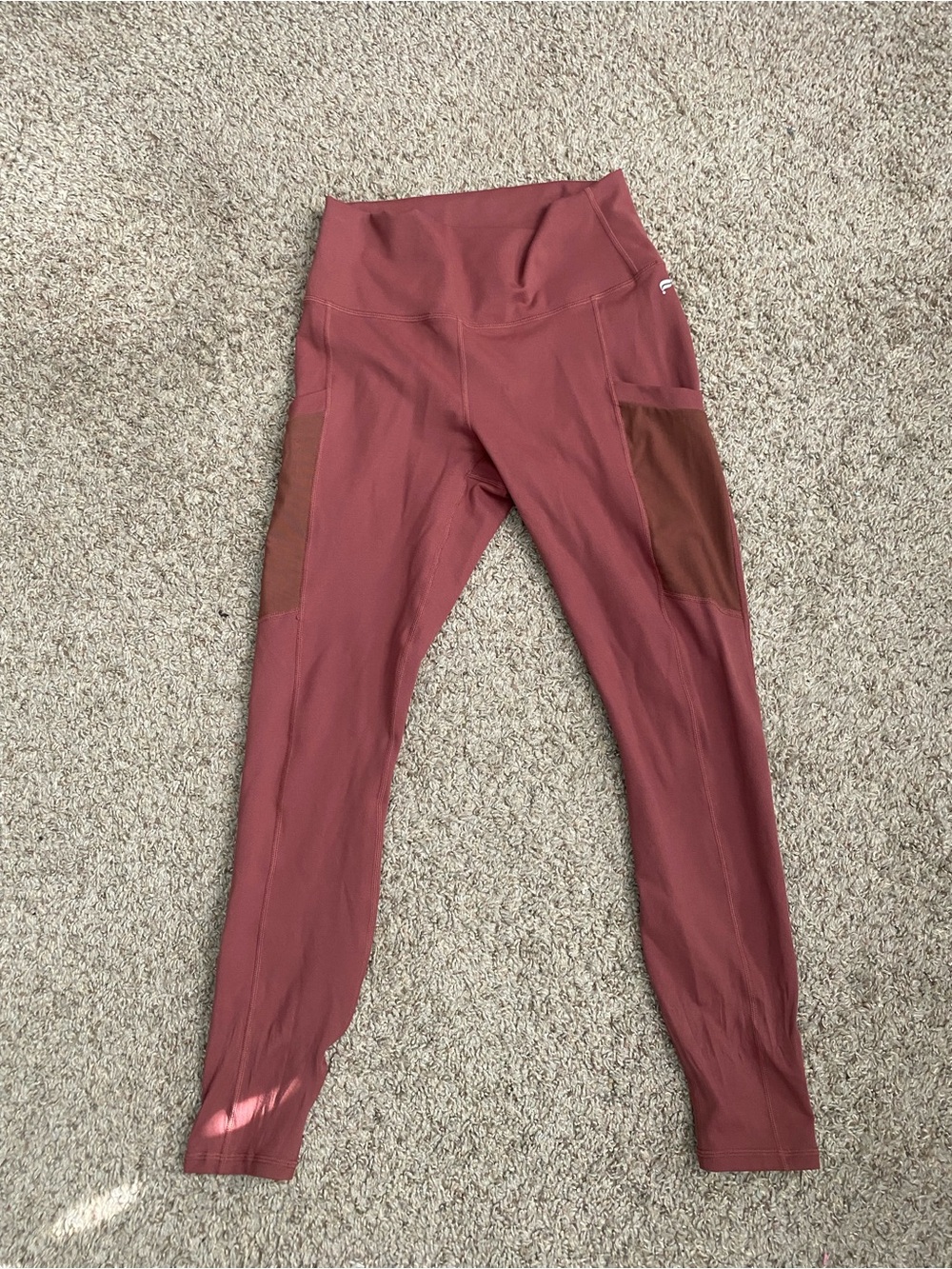 Fabletics Dusty Rose PowerHold High-Waist Leggings